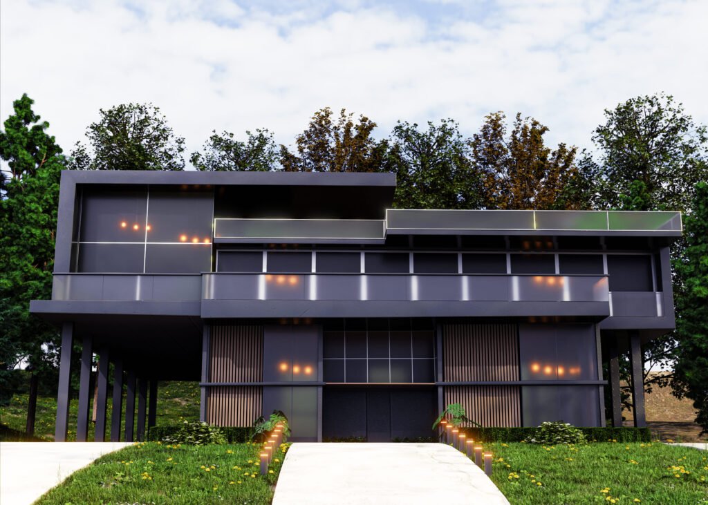 3d-house-model-with-small-lights-low-angle(1)